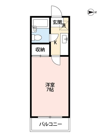 グリンパークの物件間取画像